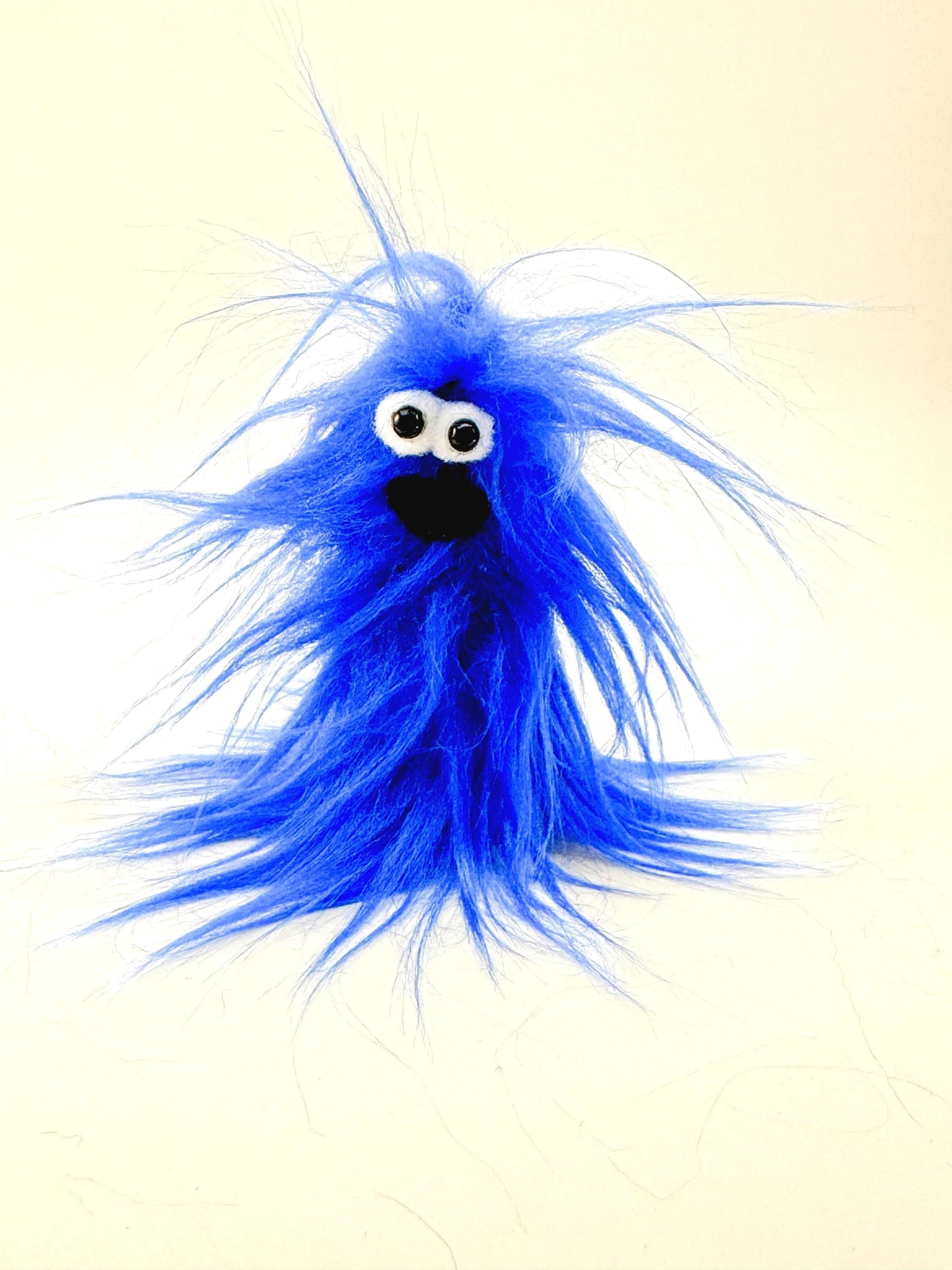 Lil Beasties - Monster Finger Puppet - Royal Blue