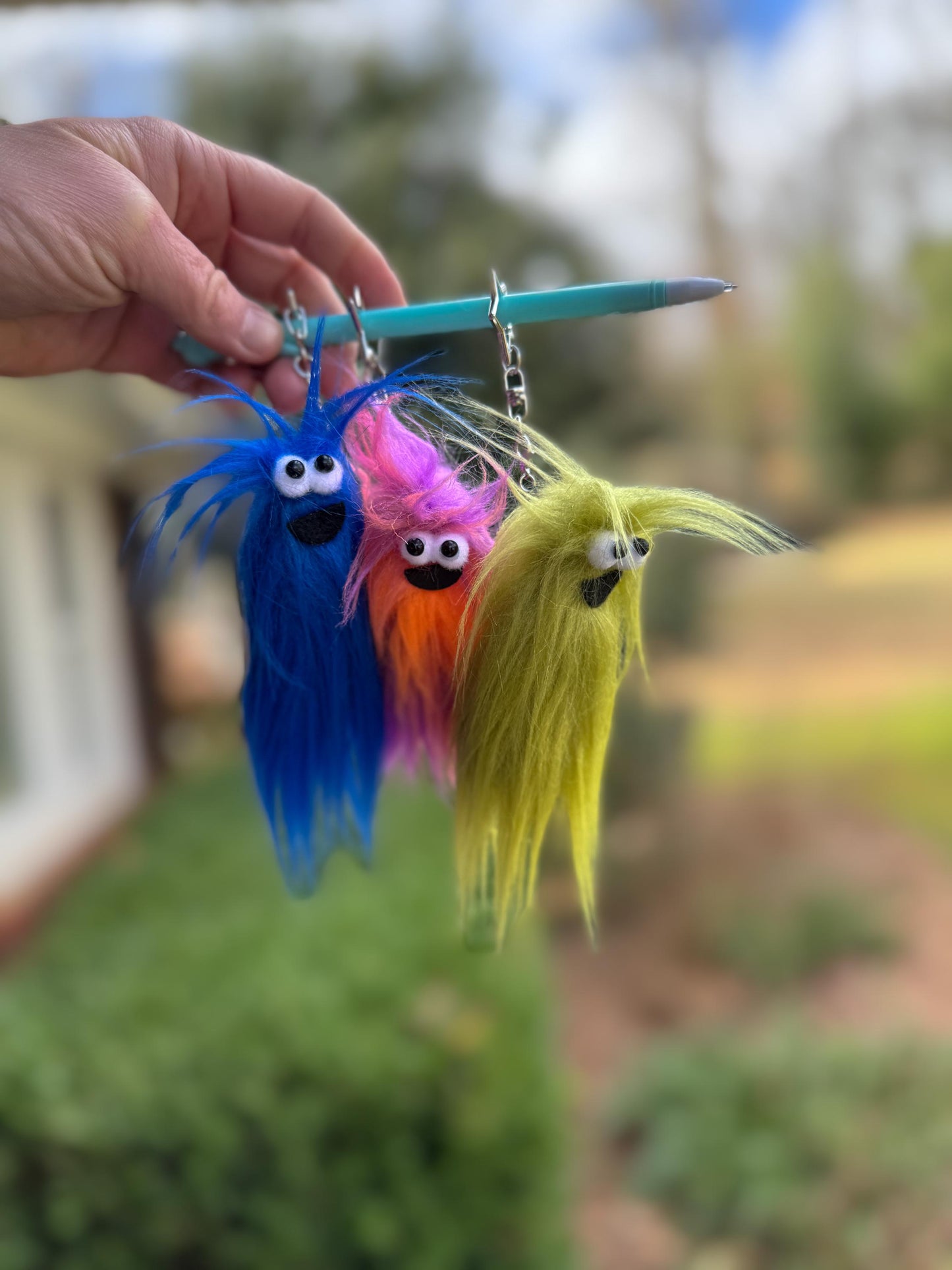 Lil Beasties - Monster Finger Puppet Keychain