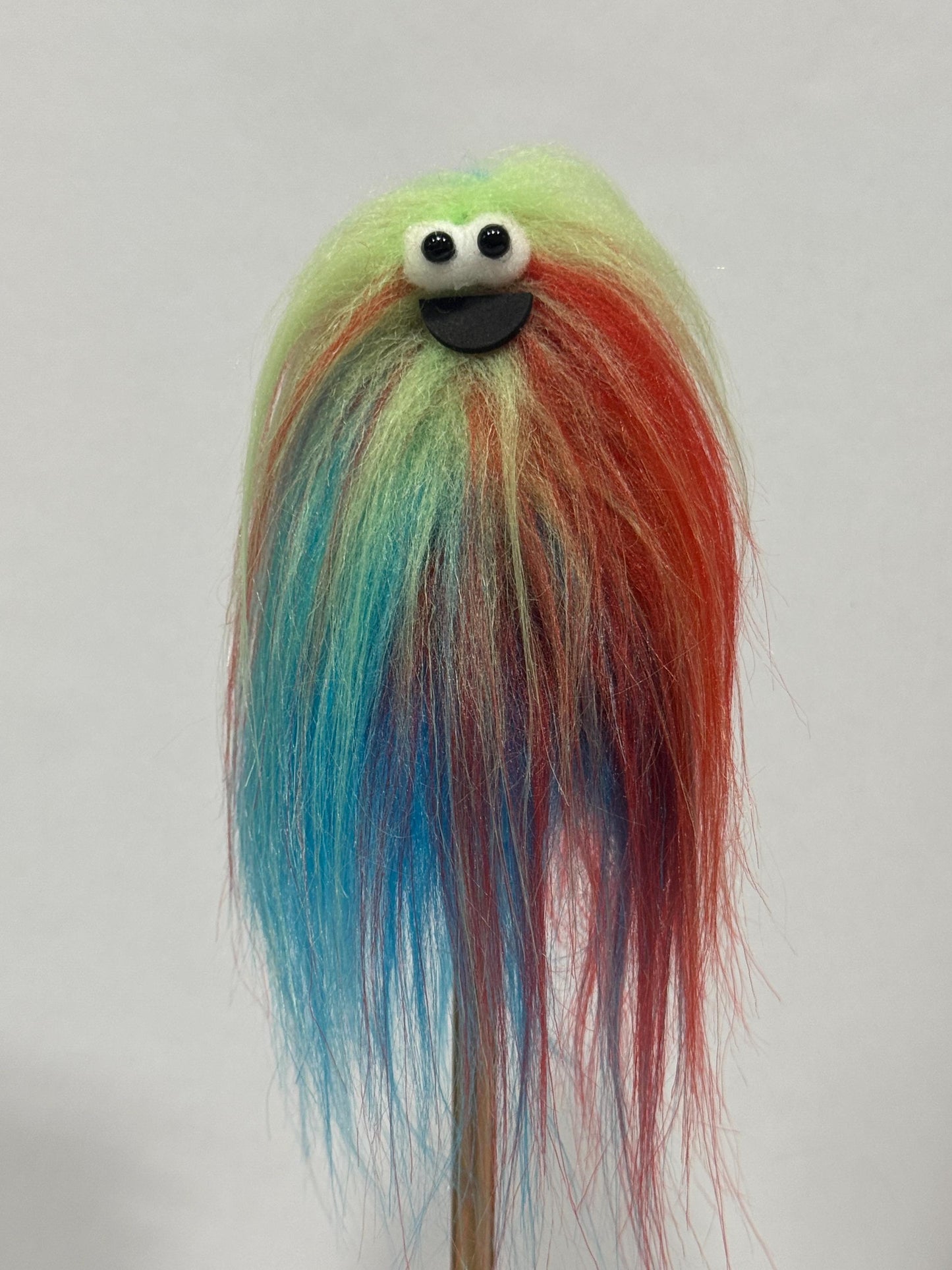 Lil Beasties - Monster Finger Puppet - Red/Blue/Light Green