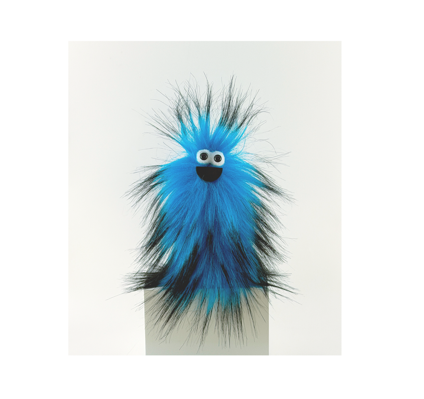 Lil Beasties Finger Puppet - Husky Blue