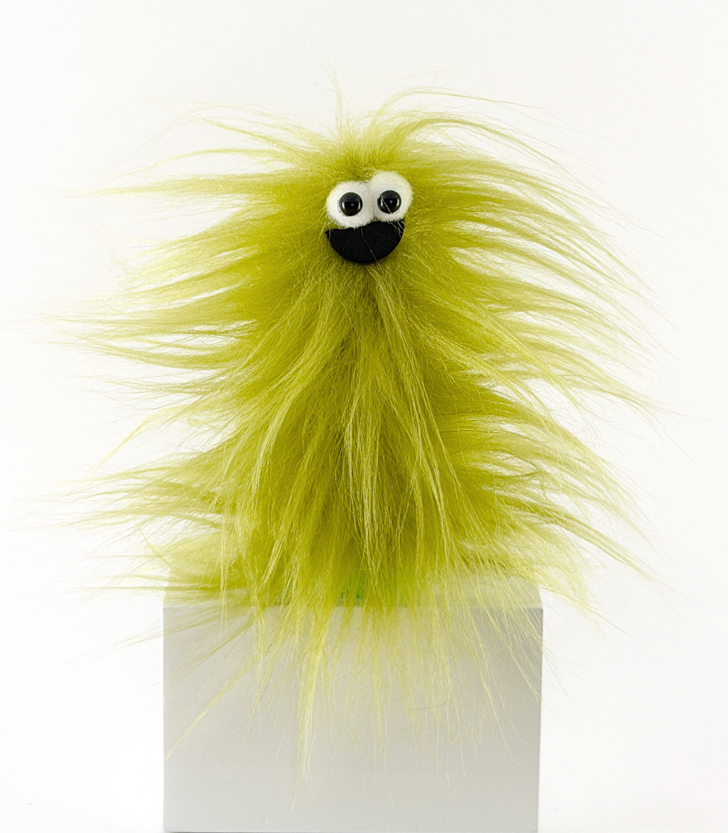 Lil Beasties Finger Puppet - Olive Green