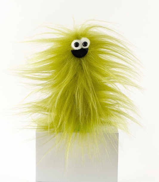 Lil Beasties Finger Puppet - Olive Green