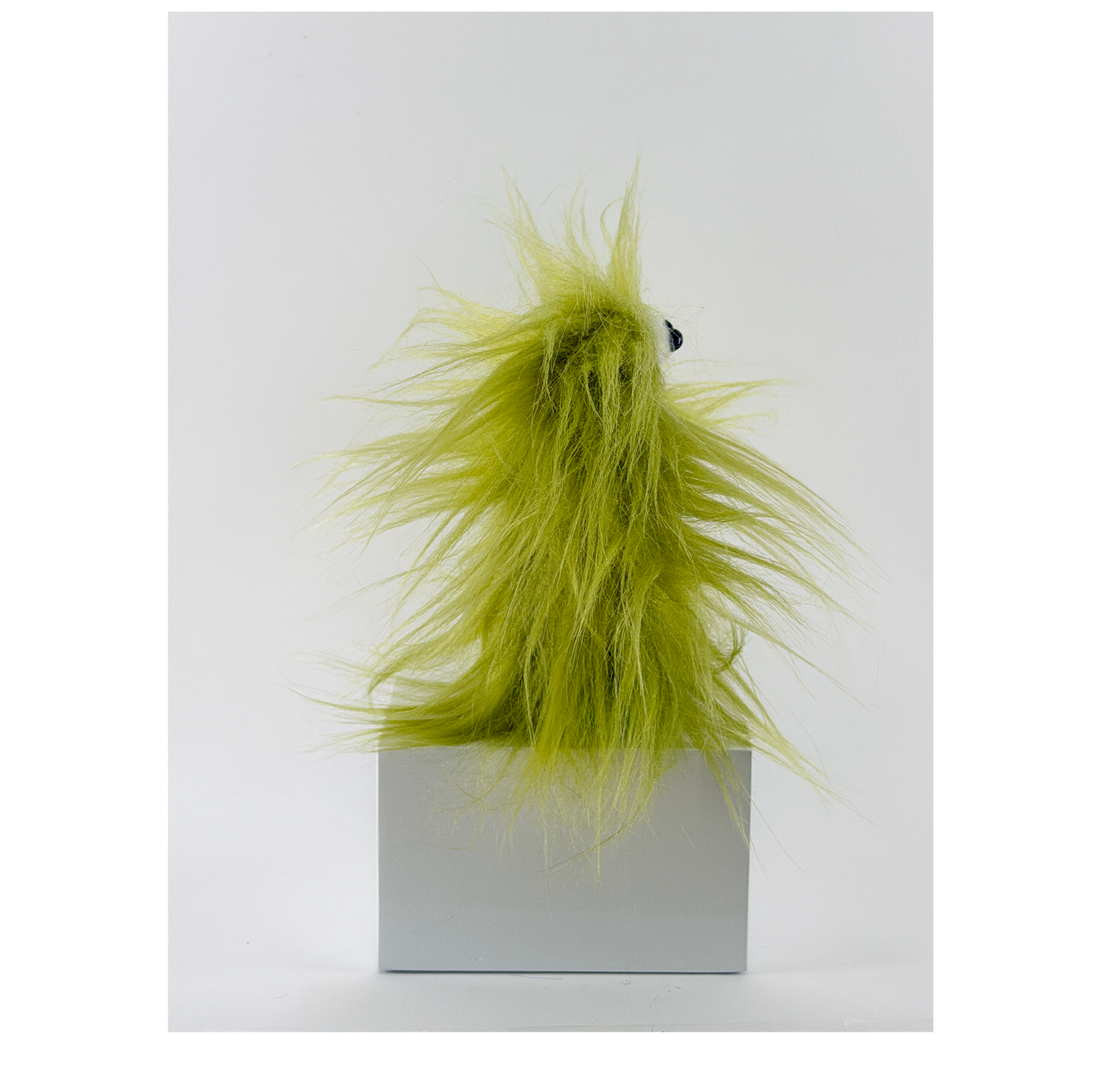 Lil Beasties Finger Puppet - Olive Green