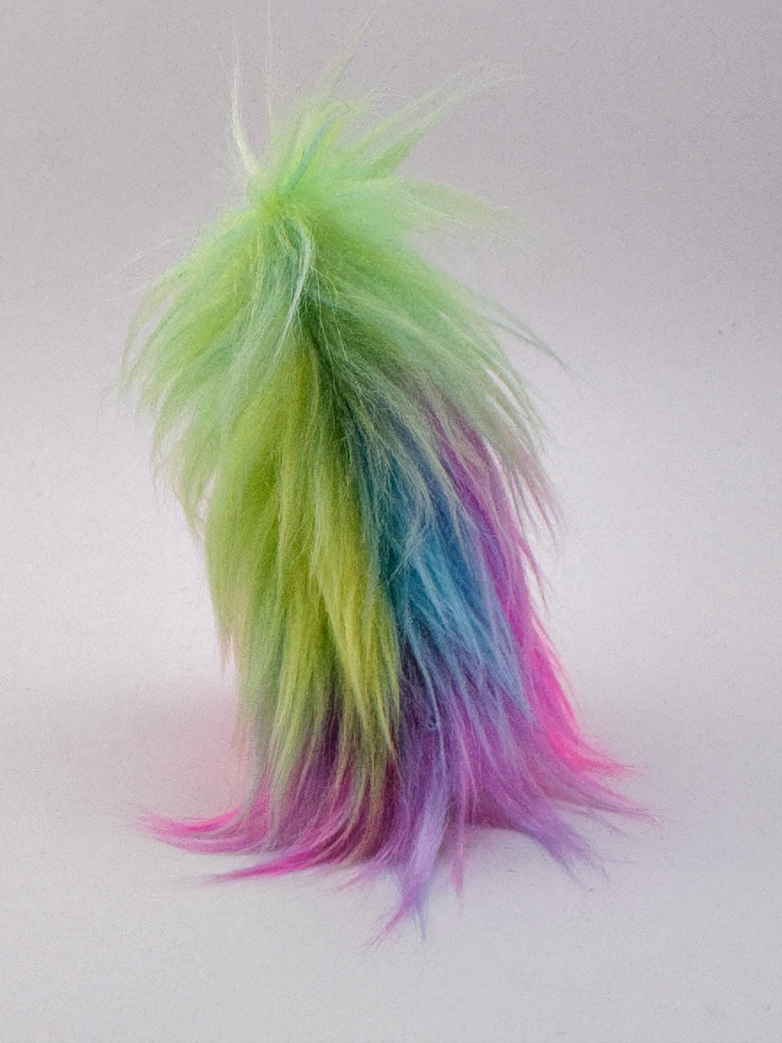 Lil Beasties - Monster Finger Puppet with UV reactive faux fur