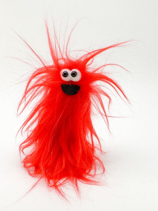 Lil Beasties - Monster Finger Puppet - Red