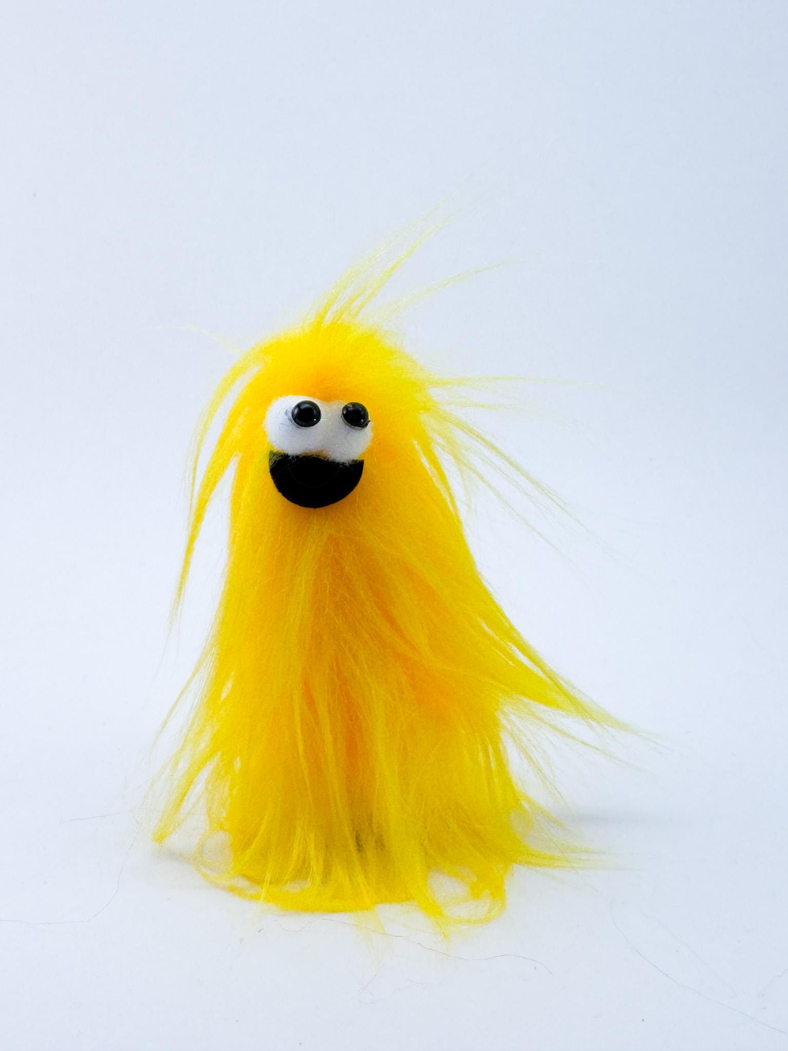 Lil Beasties - Monster Finger Puppet - Yellow