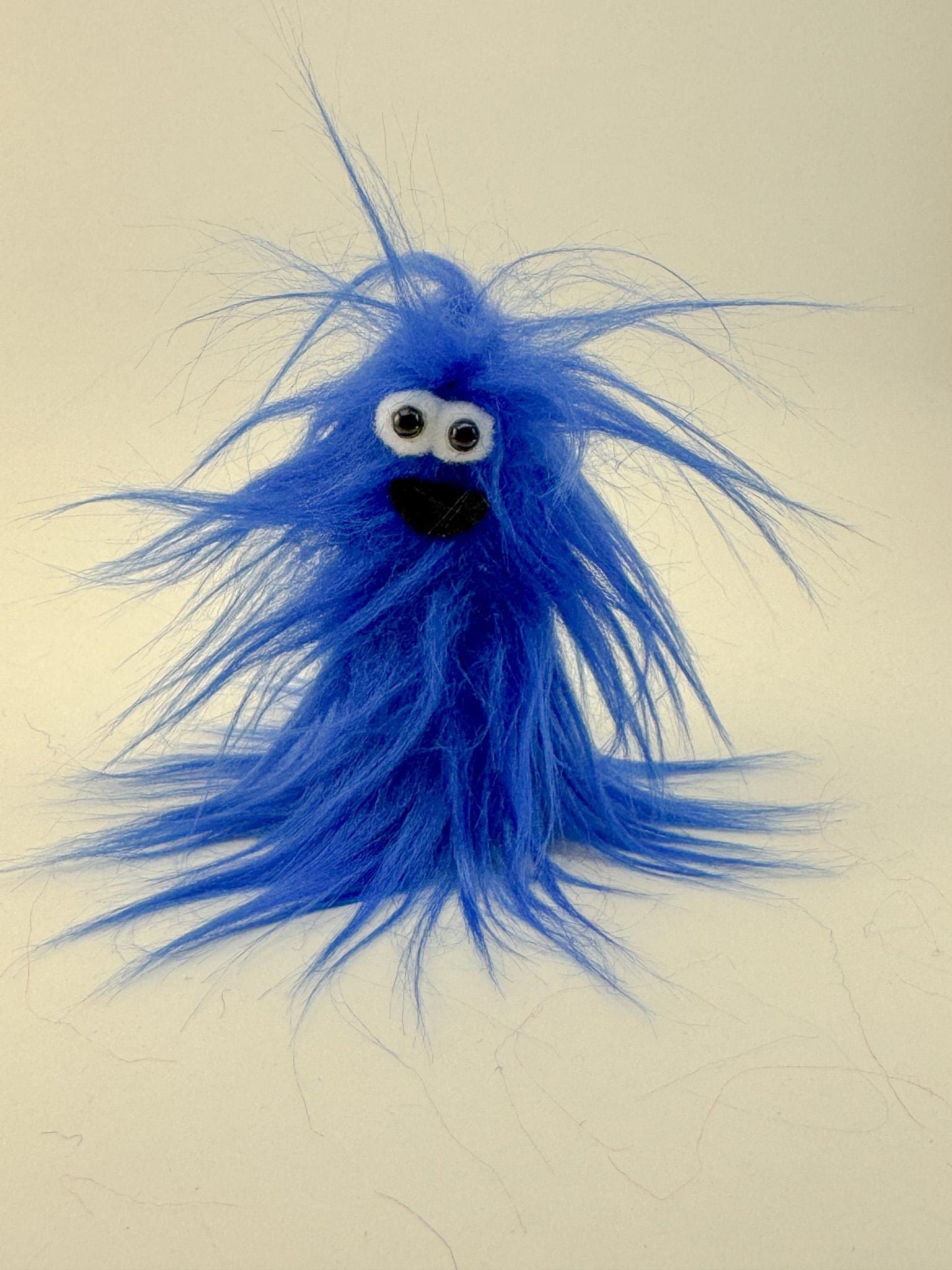 Lil Beasties - Monster Finger Puppet - Royal Blue