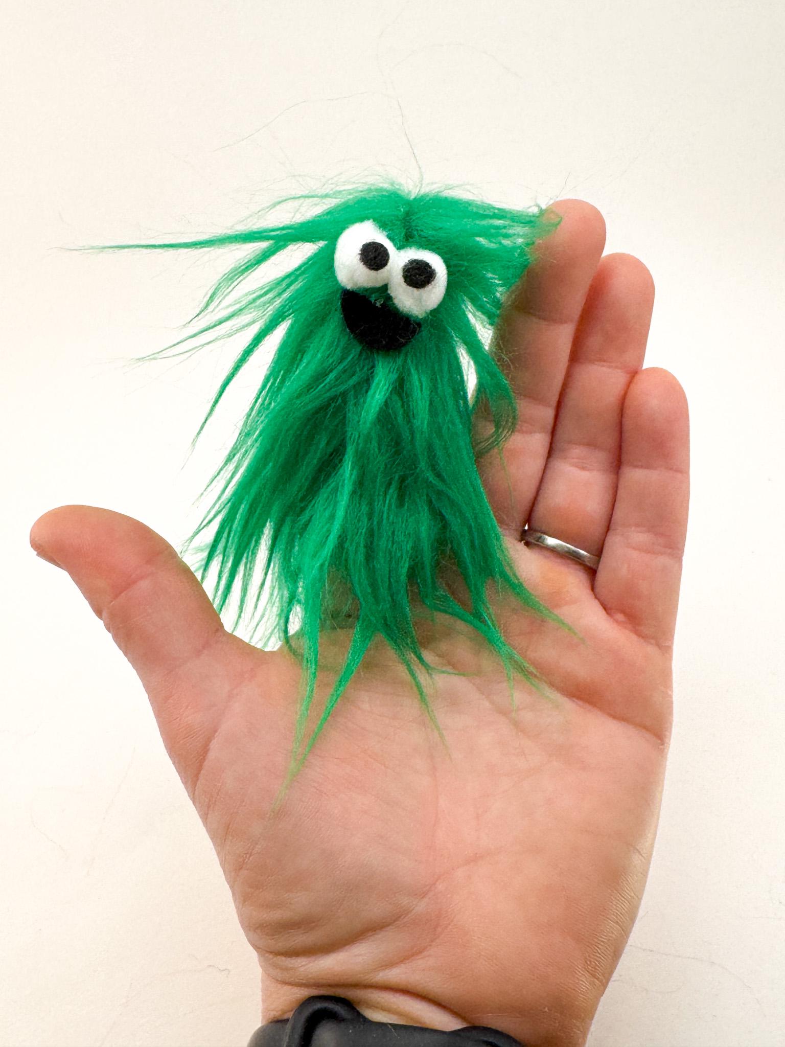 Lil Beasties - Monster Finger Puppet - Green