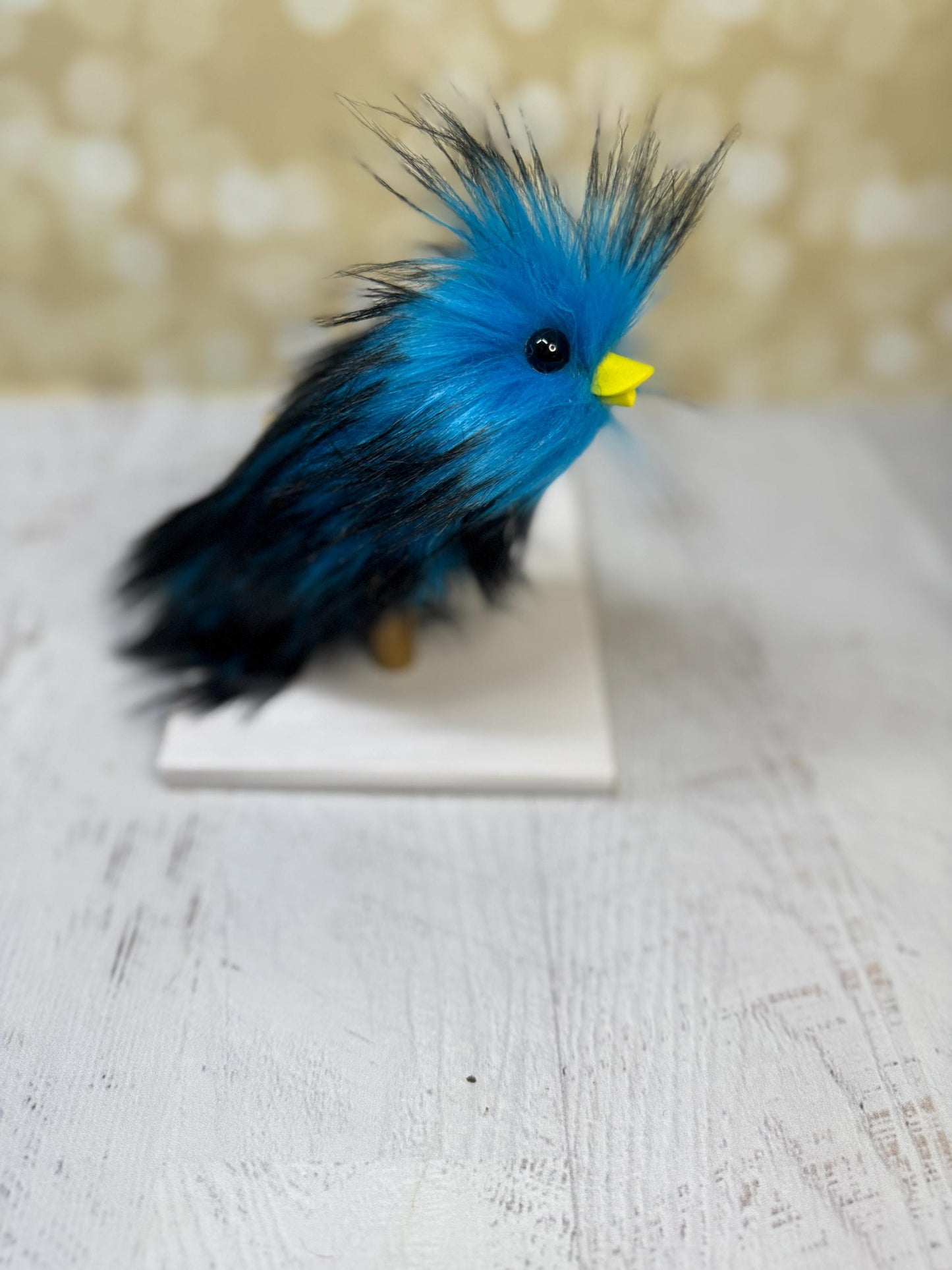 Flutter Beast - Fluffy and Pettable - Soft 2 finger creature puppet