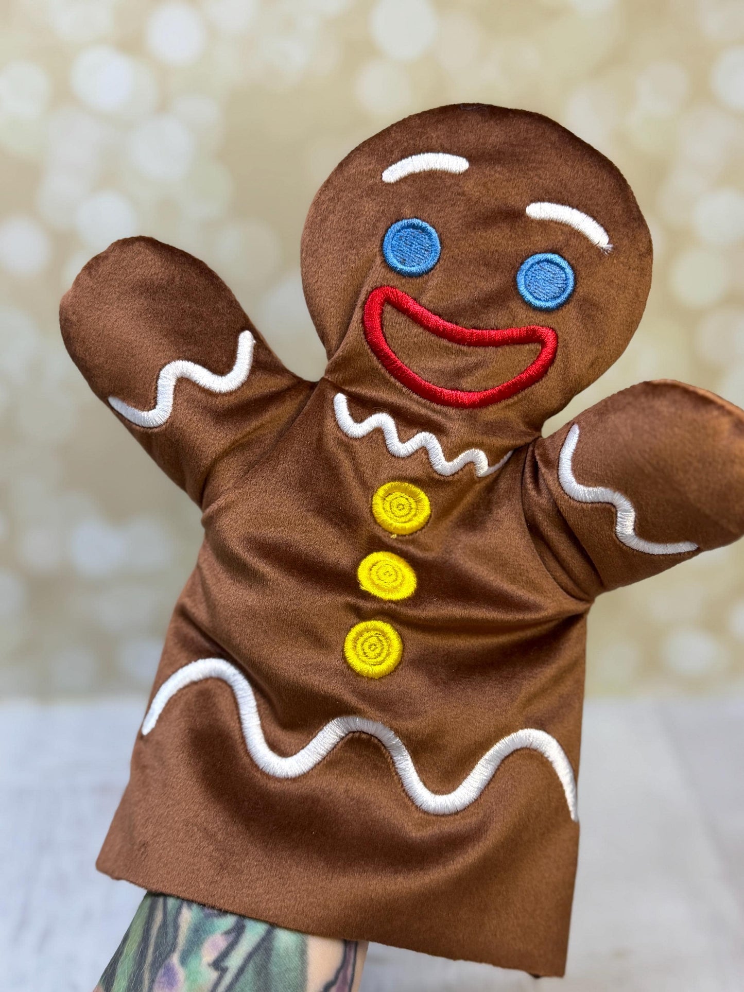 Gingerbread Puppet - Dark Brown