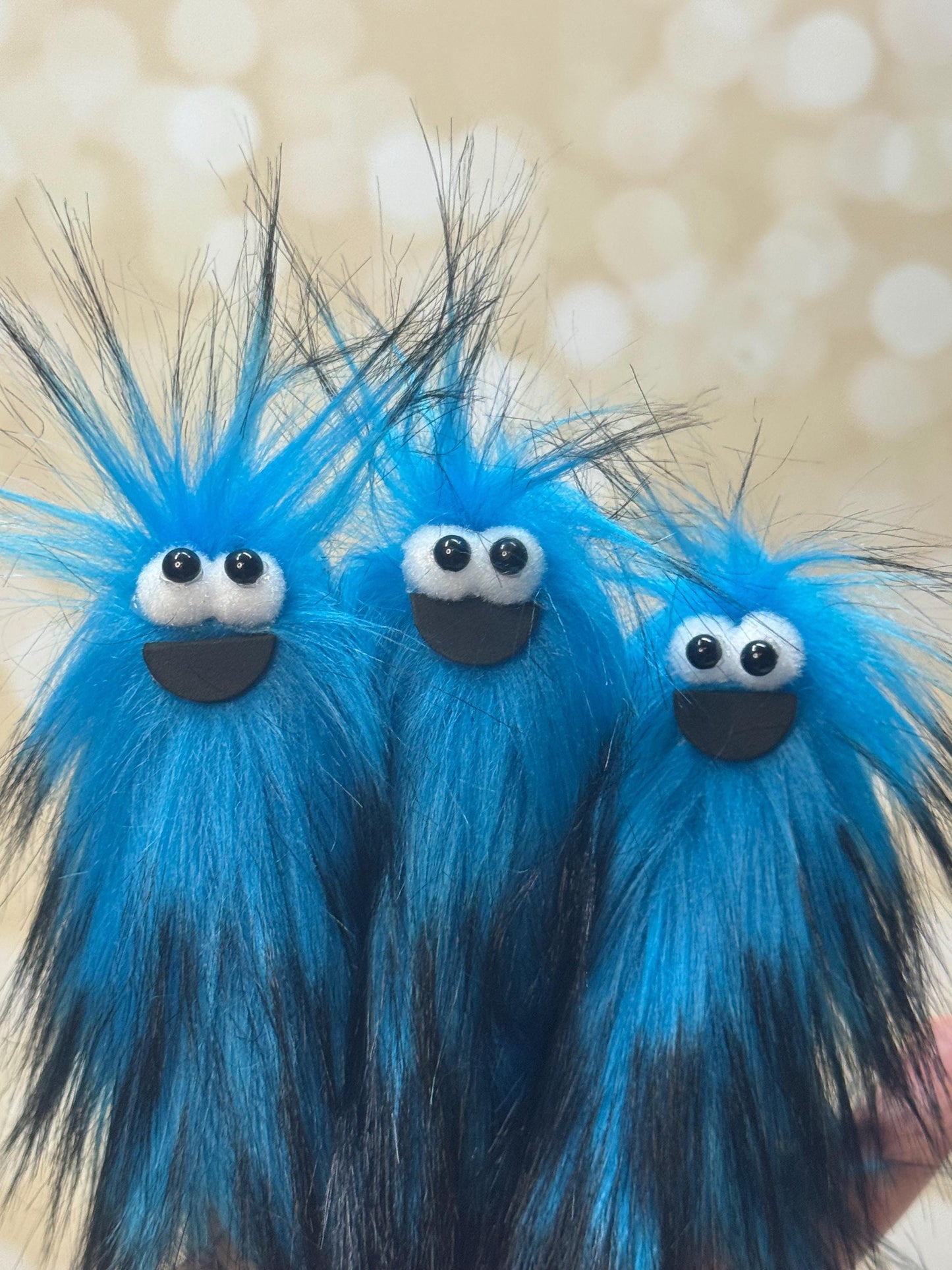 Lil Beasties Finger Puppet - Husky Blue