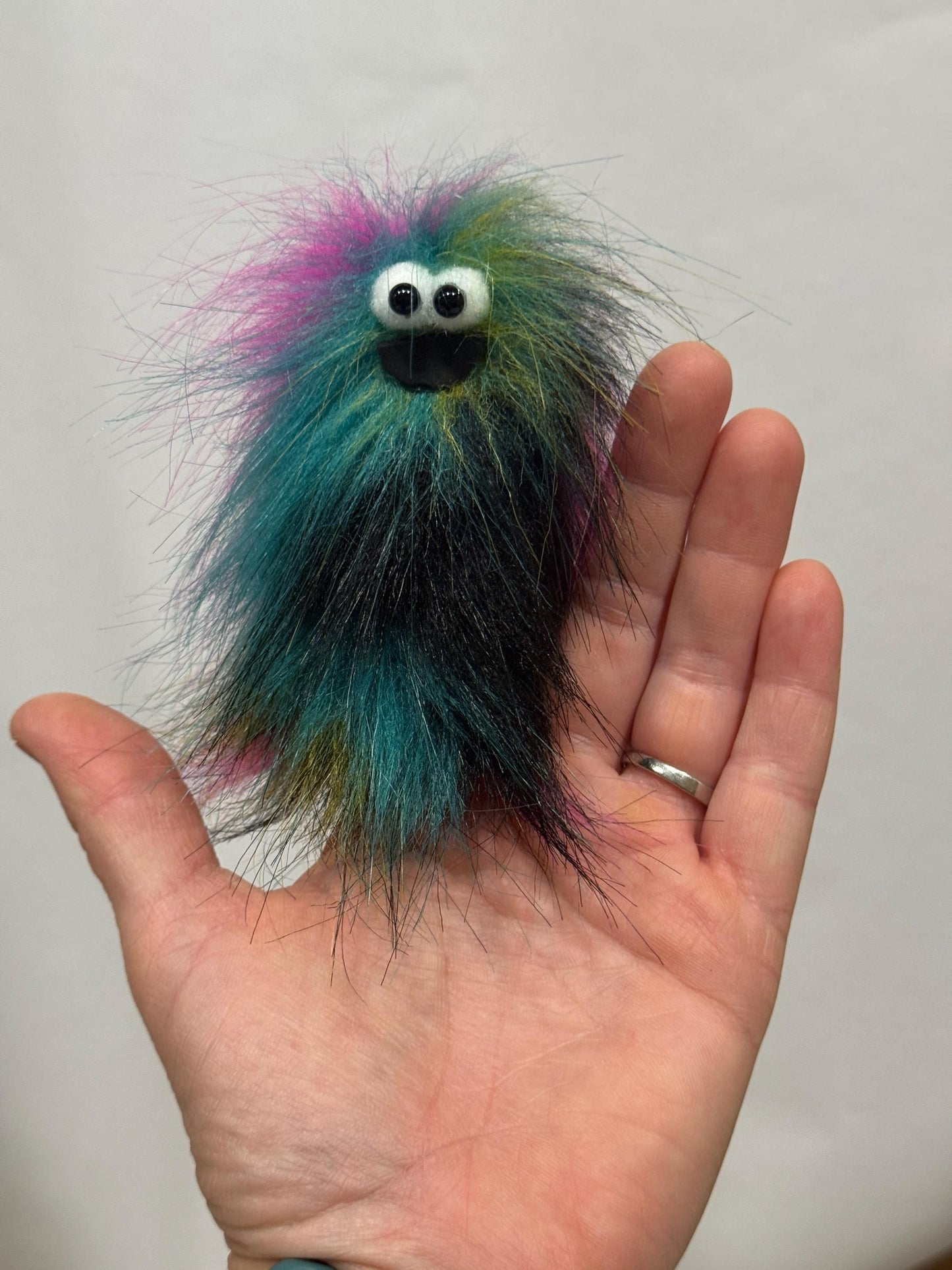 Lil Beasties Finger Puppet - Midnight Aurora